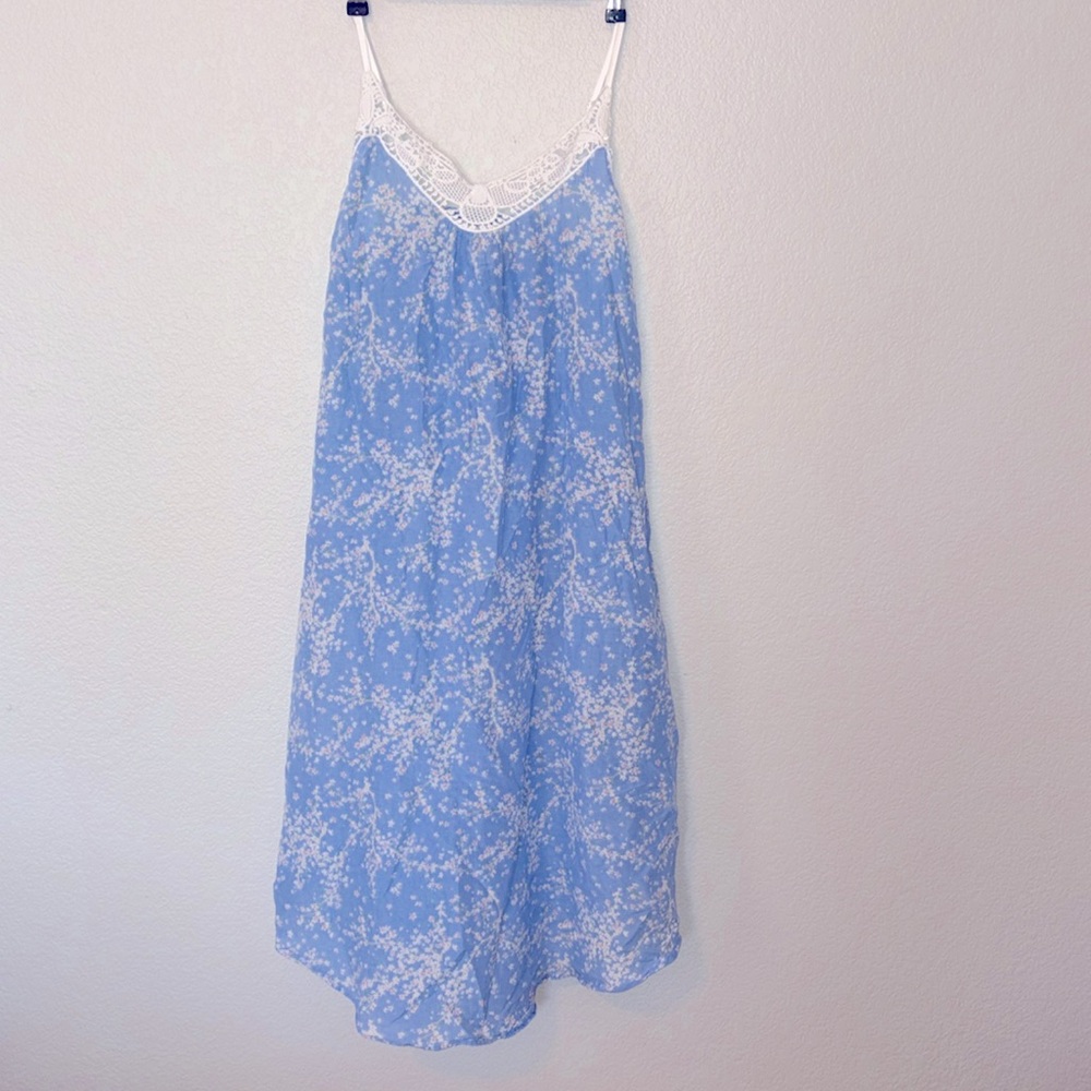 Papinelle Nightgown Floral Sz Small - Picture 2 of 5